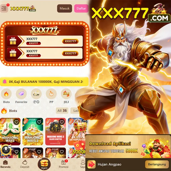 XXX777 Slot Anti Rungkad Indonesia